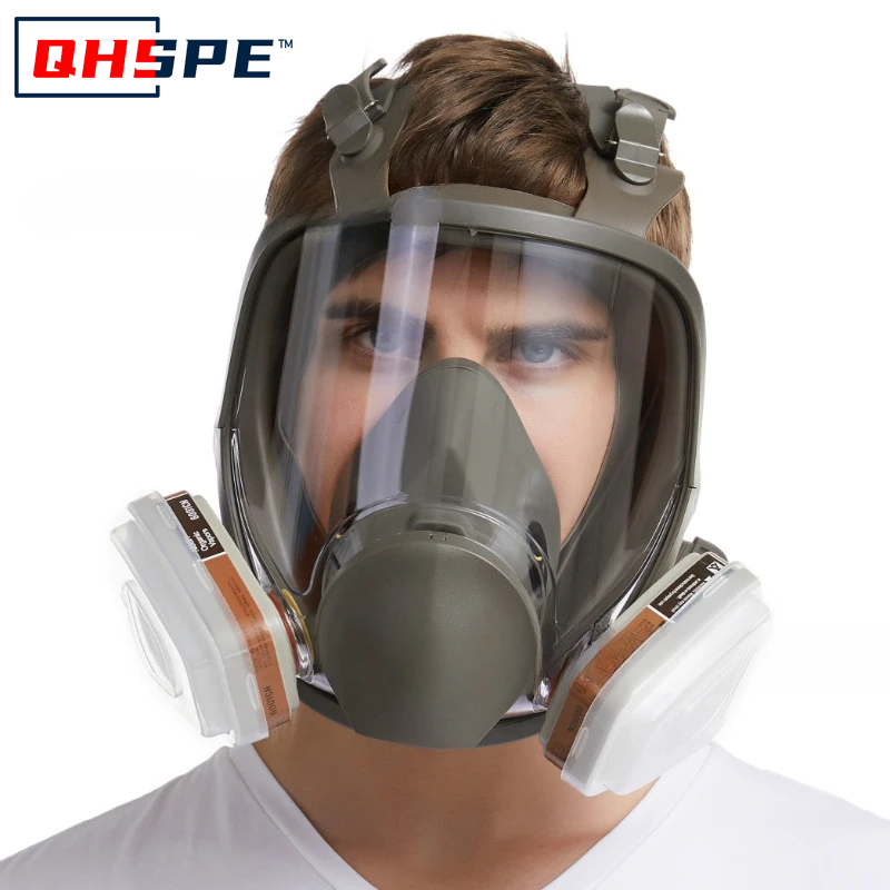 防霧6800防毒マスク工業用塗装スプレーマスク安全作業フィル - Dust Mask Construction のレビューと価格