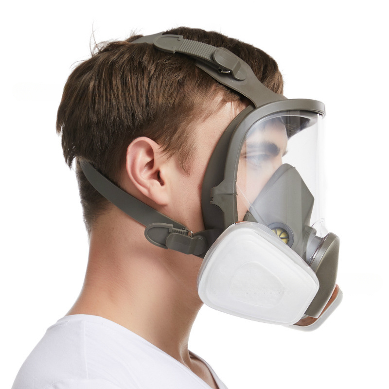 防霧6800防毒マスク工業用塗装スプレーマスク安全作業フィル - Dust Mask Construction のレビューと価格