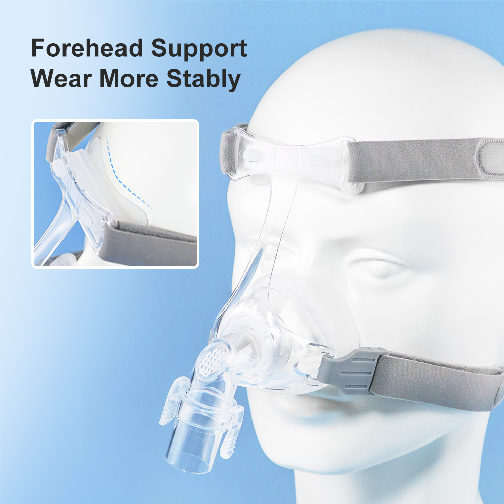 汎用CPAP鼻マスク、額部サポートフレーム付き、シリコンクッ - Silicone Mask Bracket のレビューと価格