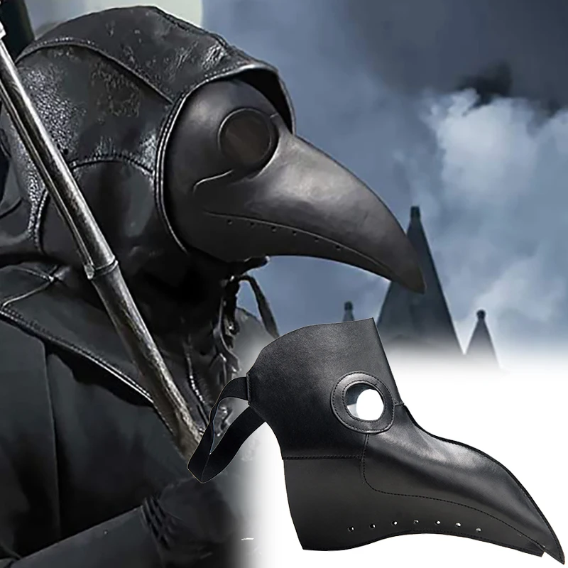 子供と大人のための黒のゴム製ネクタイピンマスク、長い鼻、鳥、 - Disposable Surgical Mask のレビューと価格